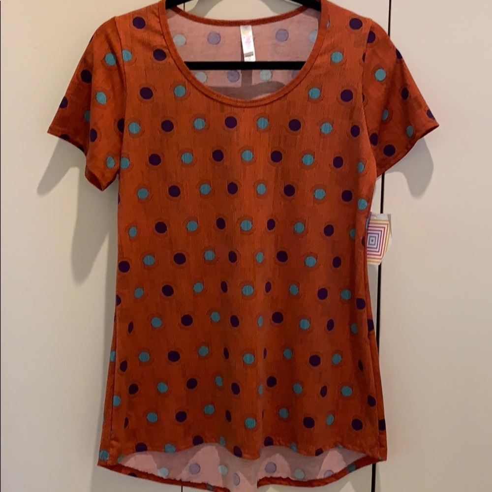 LuLaRoe Classic Tee, Hi-Lo hemline, size S, NWT